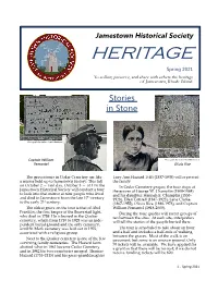 Spring 2021 to Collect, Preserve, and Share with Others the Heritage of Jamestown, Rhode Island