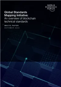 An Overview of Blockchain Technical Standards