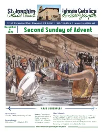 Second Sunday of Advent