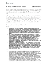 The Abraham Accord: Breakthrough – Or Bauble? Sir Kieran Prendergast