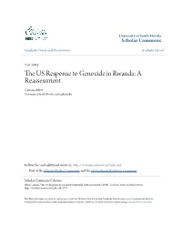 The US Response to Genocide in Rwanda: a Reassessment