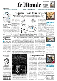 LE MONDE/PAGES&lt;UNE&gt;