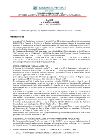 Parere Comune Di Salgareda