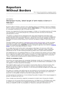 Reporters Without Borders Latest-Target-Of-03-06-2014,46389.Html