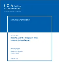 Robots and the Origin of Their Labour-Saving Impact