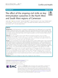 The Effect of the Ongoing Civil Strife on Key