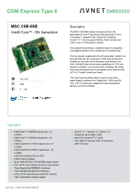 COM Express Type 6