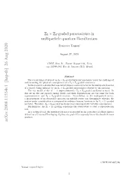 ${\Mathbb Z} 2\Times {\Mathbb Z} 2 $-Graded Parastatistics In