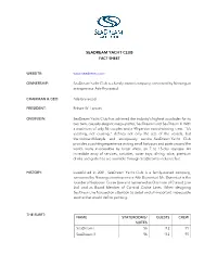 Seadream Fact Sheet