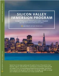 Silicon Valley Immersion Program