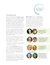 The Foundation's History