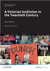 A Victorian Institution in the Twentieth Century