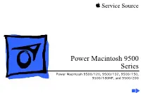 Power Macintosh 9500 Series
