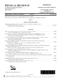 Table of Contents (Print)