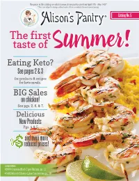 The First Taste of Summer!