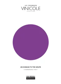 An Homage to the Grape