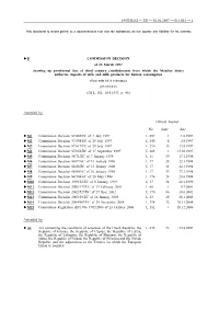 B COMMISSION DECISION of 25 March 1997 Drawing Up
