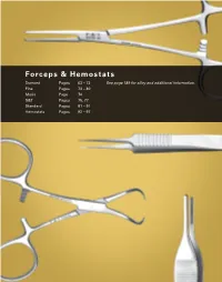 Forceps & Hemostats