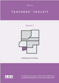 Teachers' Toolkit
