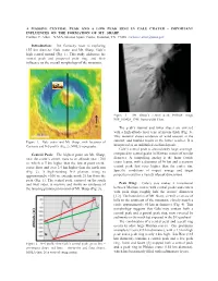 A Massive Central Peak and a Low Peak Ring in Gale Crater-Important Influences on the Formation of Mt. Sharp