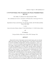 A VLT/NACO Study of Star Formation in the Massive Embedded Cluster RCW 38 1