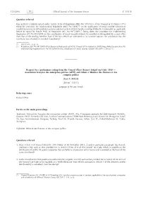 Case C-365/16: Request for a Preliminary Ruling from the Conseil