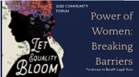 2020 Community Forum
