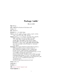 Package 'Rattle'