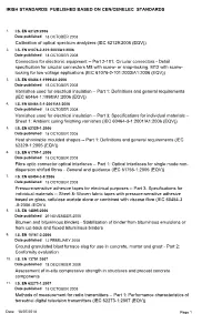 Progress File (Standards Publications)