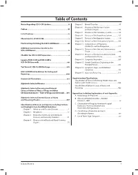 Table of Contents