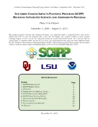 SCIPP Phase I Final Report