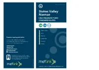 Stokes Valley Naenae HIGH FREQUENCY and STANDARD ROUTES