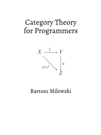 Category Theory for Programmers