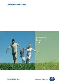 Tfl Environment Report 2006