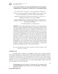 The Acceptability of Using Bioremediation in Mogpog, Marinduque, a Mined-Out Community in the Philippines