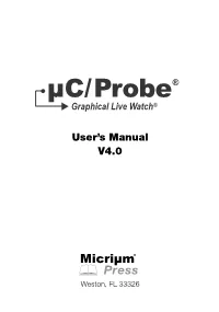Μc/ Probe® Graphical Live Watch®