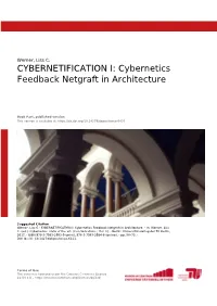 Cybernetics Feedback Netgraft in Architecture