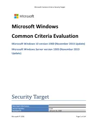 Security Target