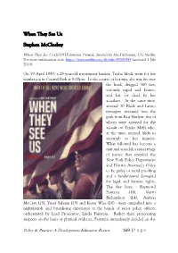 When They See Us Stephen Mccloskey