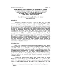 A Note on Artificial Regeneration of Acacia