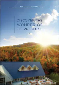 DISCOVER the WONDER of HIS PRESENCE “My Presence Will Go with You, and I Will Give You Rest.”