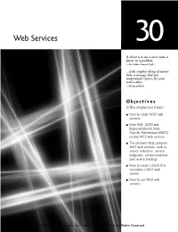 Web Services 30