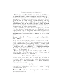 5. the Inverse Function Theorem We Now Want to Aim for a Version of the Inverse Function Theorem