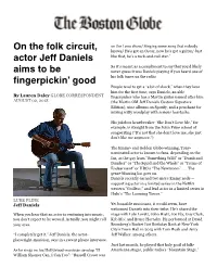 On the Folk Circuit, Actor Jeff Daniels Aims to Be Fingerpickin' Good