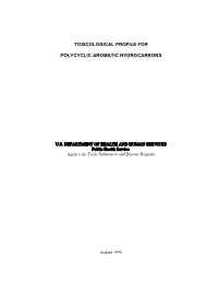 Polycyclic Aromatic Hydrocarbons (Pahs) and to Emphasize the Human Health Effects That May Result from Exposure to Them