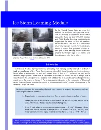 Ice Storm Learning Module