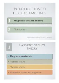 Magnetic Circuits Theory