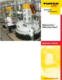 System Guide Networks/ AS-Interface®