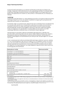 Bijlage: Toelichting Social Return