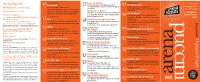 Programma Arena Puccini Giugno-Luglio 2021